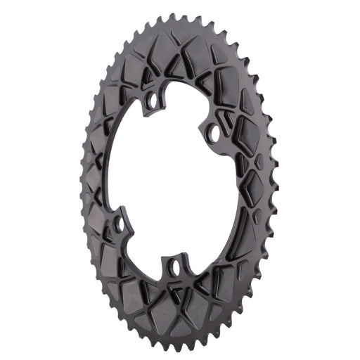 absoluteBLACK Premium oval road 50T, Compatible with Shimano 9100/8000 - grey