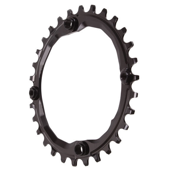 absoluteBLACK 104 Oval chainring, 104BCD 30t - black