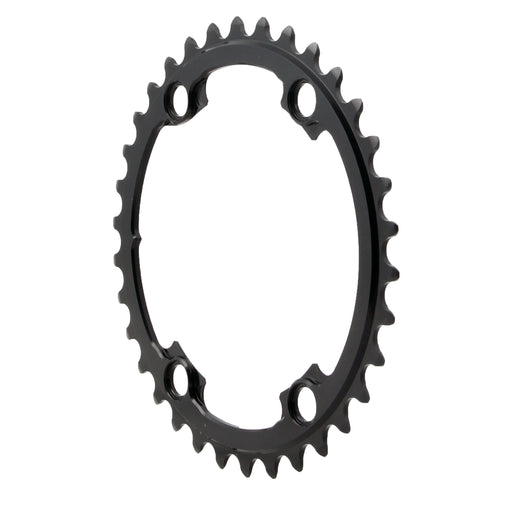 absoluteBLACK Round chainring, 4x110BCD Compatible with Shimano Asym 34T - black