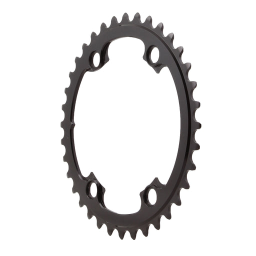 absoluteBLACK Round chainring, 4x110BCD Compatible with Shimano Asym 36T - black