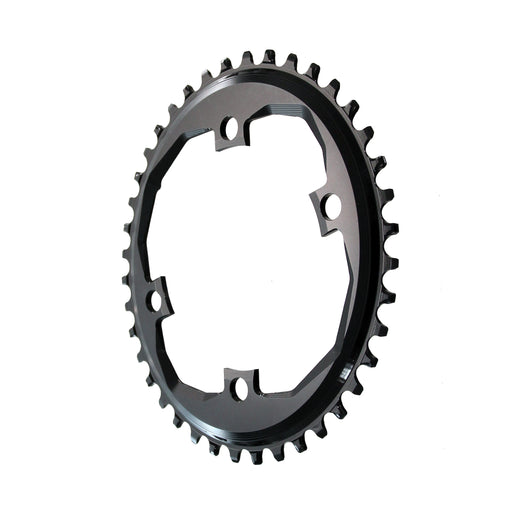 absoluteBLACK Apex 1 Oval Traction Chainring, 40T - Black