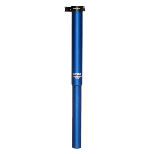 AnswerBMX Seatpost Extender, 27.2x407mm - Blue