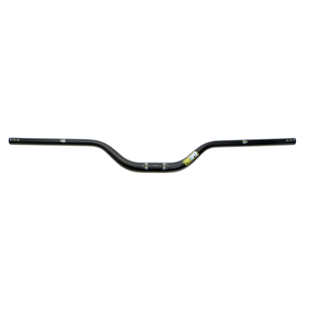 ProTaper 810 Alloy Riser Bar 31.8mm clamp 3.0" 76mm rise 810mm, Black w/ Yellow