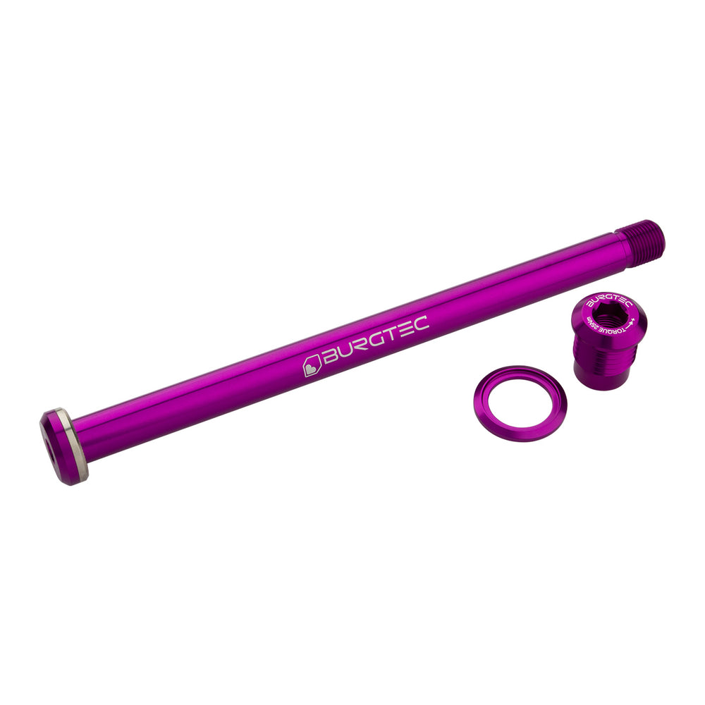 Burgtec Yeti Boost Rear Axle, 12x174mm - Purple Rain