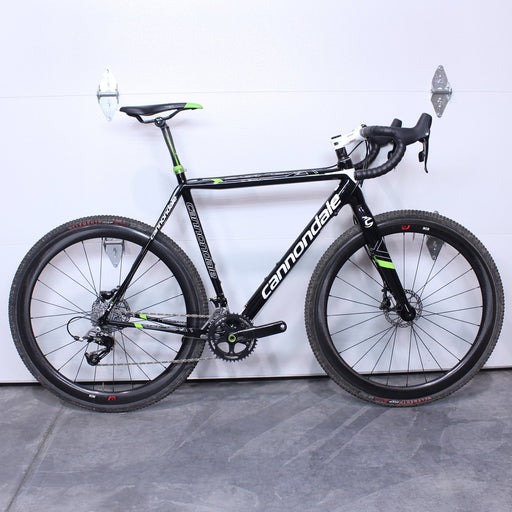 Cannondale SuperX Hi-Mod Disc Rival Zipp 54cm Black/Green Bike Used - BK1960