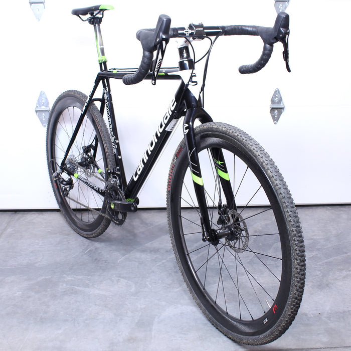 Cannondale SuperX Hi-Mod Disc Rival Zipp 54cm Black/Green Bike Used - BK1960