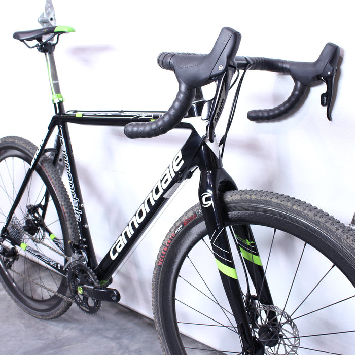 Cannondale SuperX Hi-Mod Disc Rival Zipp 54cm Black/Green Bike Used - BK1960