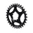 Blackspire Snaggletooth GXP DM Oval NW chainring, 30T - black