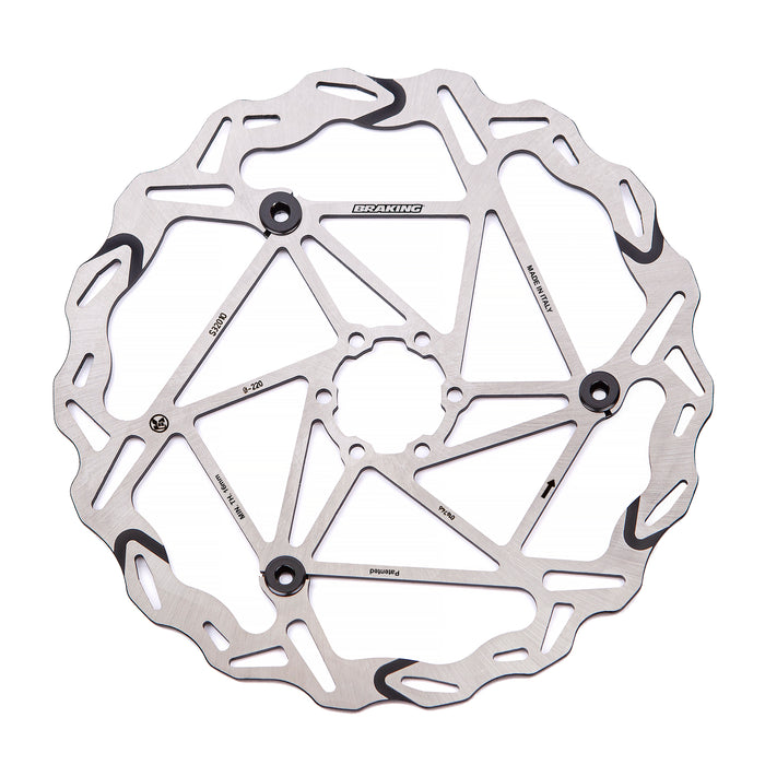 Braking Italy Disc Rotors, S3 Batfly Semi-Floating - 220mm