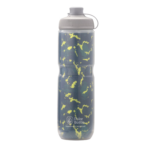 Polar Bottle Muck Insulated Water Bottle , 24oz - Shatter Forest