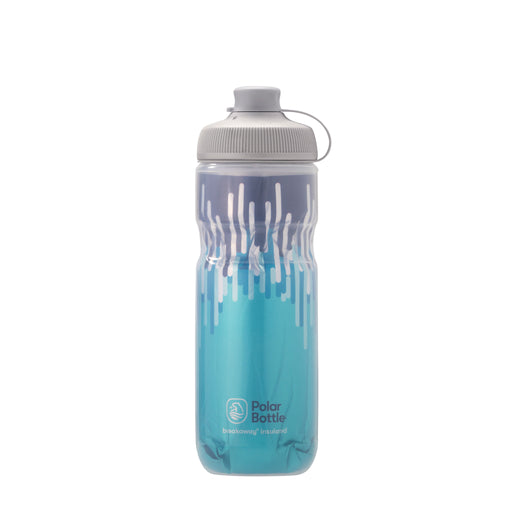 Polar Bottle Muck Insulated Water Bottle , 20oz - Zipper Blue