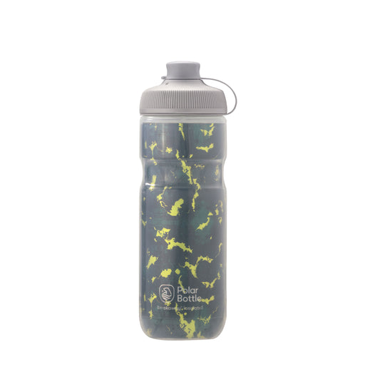 Polar Bottle Muck Insulated Water Bottle , 20oz - Shatter Forest