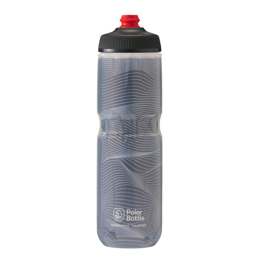 Polar Bottle Breakaway Water Bottle, 24oz - Jersey Knit Charcoal