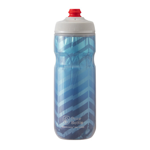 Polar Bottle Breakaway Water Bottle 20oz - Bolt Cobalt Blue/Silver