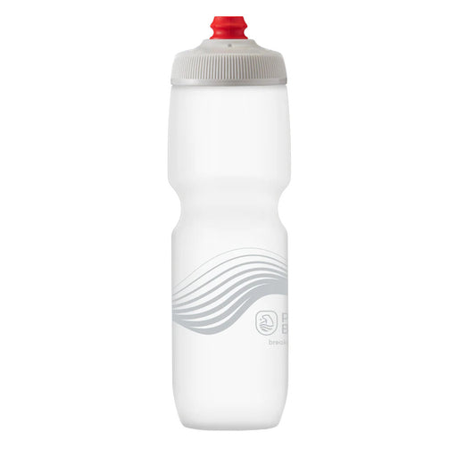 Polar Bottle Breakaway Water Bottle, 30oz - Frost/Charcoal