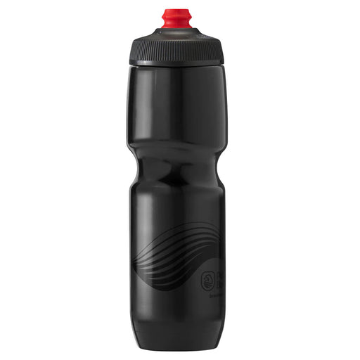 Polar Bottle Breakaway Water Bottle, 30oz - Charcoal/Black
