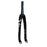 BOX One X5 Pro Carbon 20" Fork, (20mm) 1.5" to 1-1/8", Bla