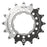 BOX Box One 3/32" CNC AL 7075 Cog, Black - 16t