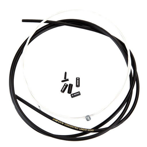 BOX Concentric Cable/Casing Kit, Rear Brake - Black