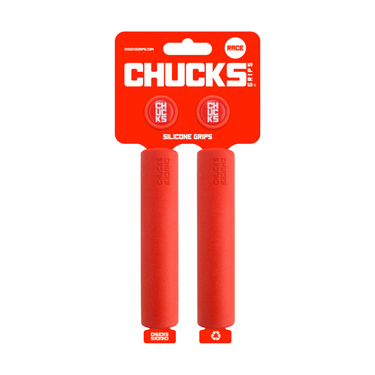 Chucks Grips Race Grips 130mm x 25.5mm, RED