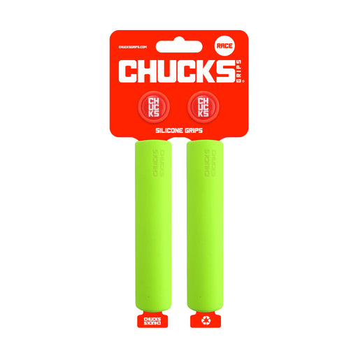 Chucks Grips Race Grips 130mm x 25.5mm, Neon Yellow