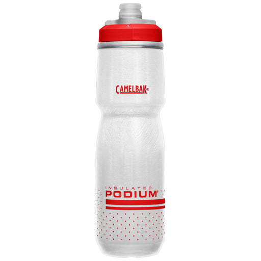 Camelbak Podium Chill Insulated Bottle, 24oz - Fiery Red/White