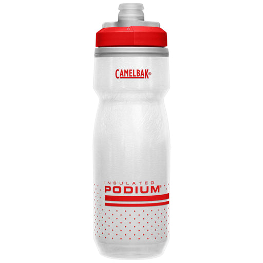 Camelbak Podium Chill Insulated Bottle,21oz - Fiery Red/White