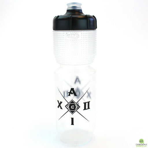 Cannondale Aluminati Cycling Water Bottle Clear/Black 750ml CP5108U0175
