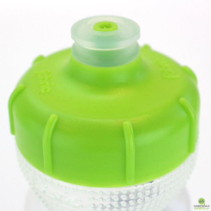 Fabric Gripper Cycling Water Bottle 750ml Clear w/ Green Lid FP5108U0375