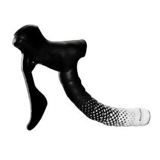 Ciclovation Leather Touch Handlebar Tape, Fusion Dot Refl w/Blk