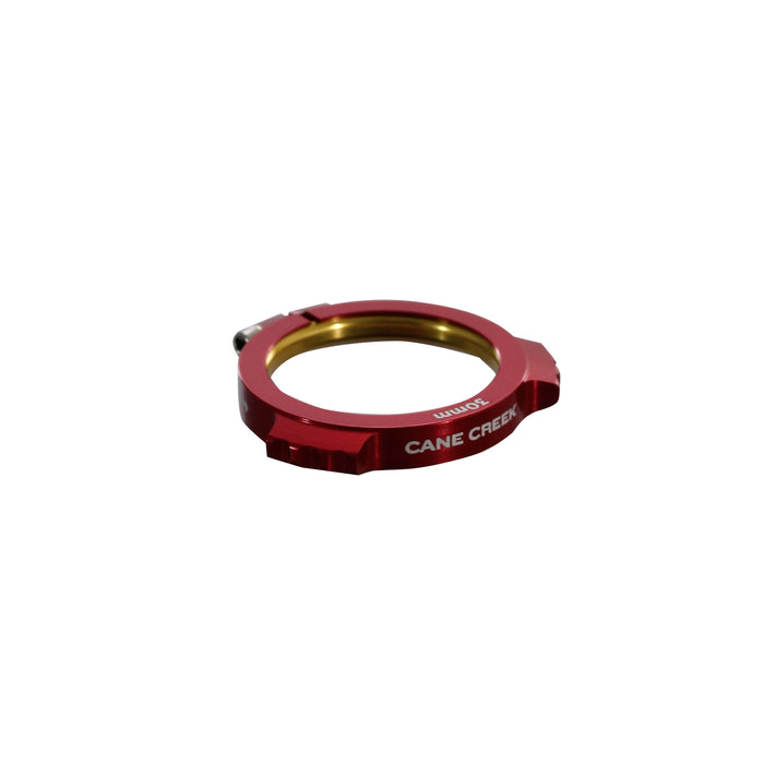 Cane Creek Alloy Preload Collar and Ti Bolt- Red