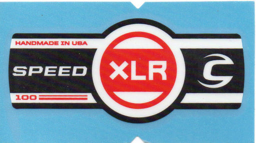 Cannondale Lefty Speed XLR 100 Band Decal/Sticker Black, white, red