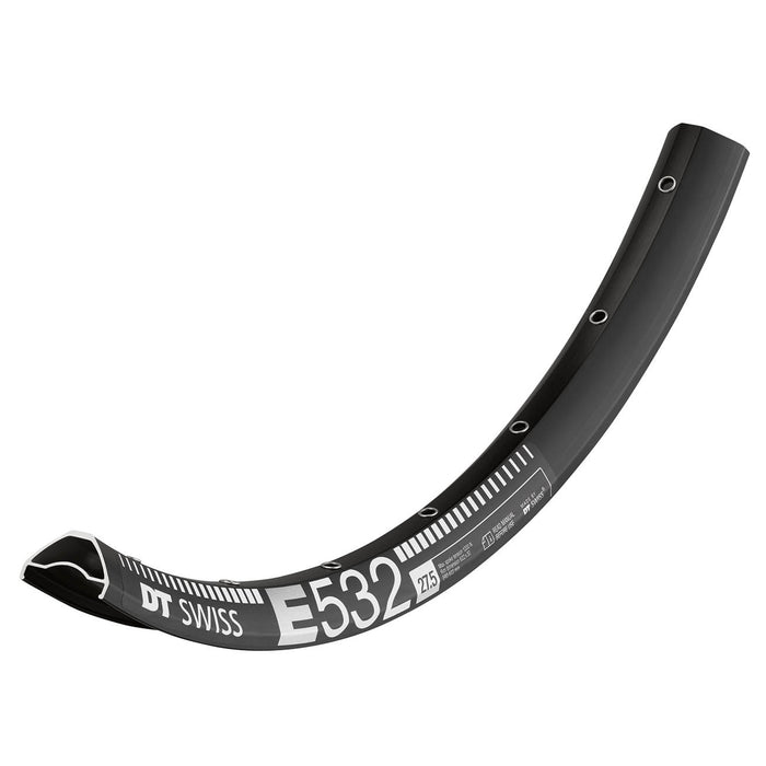 DT-Swiss E 532 Tubeless Ready 27.5" Disc Rim, 28h - Blk