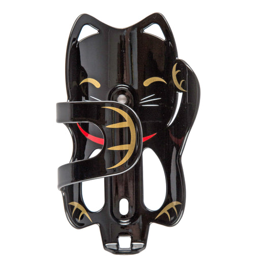 Portland Design Works The Lucky Cat cage bottle cage, black