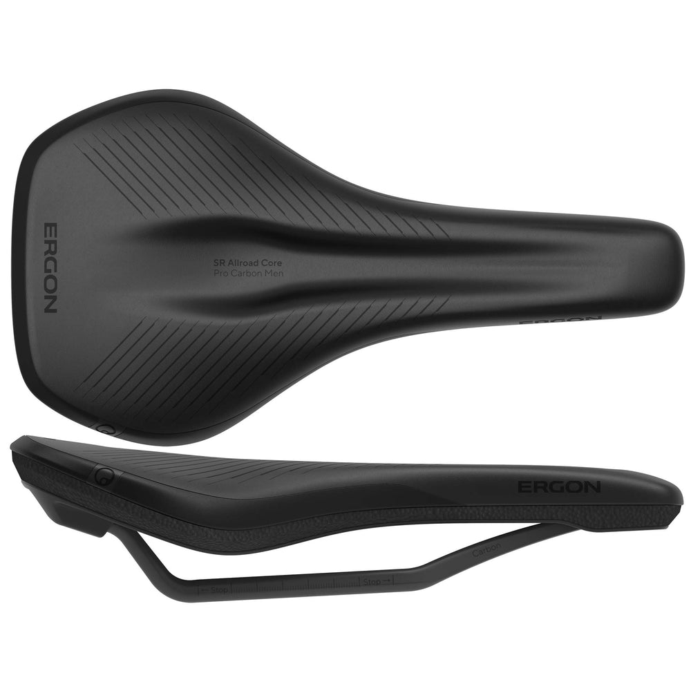 Ergon SR Allroad Core Pro Carbon Men's Saddle, M/L - Stealth