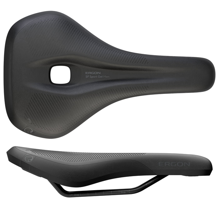 Ergon SF Sport Gel Men's Saddle, Small/Medium - Black