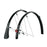 SKS Bluemels Reflective Fender Set, Black/Reflective