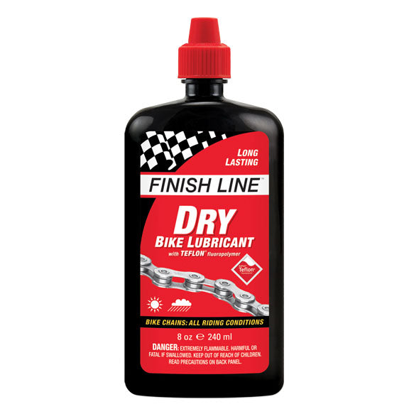 Finish Line Teflon-Plus Dry Lube, 8oz Drip