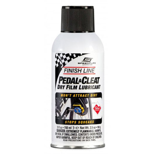 Finish Line Pedal and Cleat Dry Film Lube, 5oz Aerosol