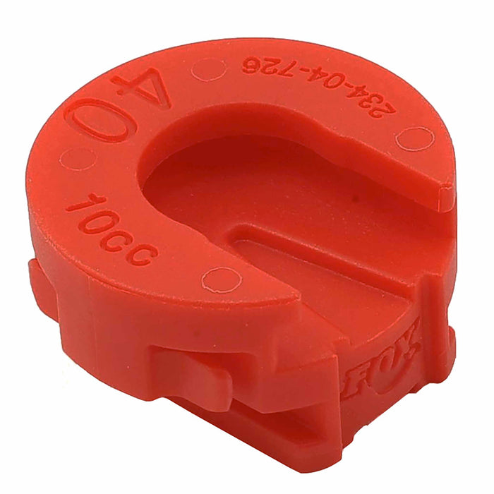 Fox Shox Volume Spacer, 10cc, red, 40 Float NA2, Bag/5 803-01-669