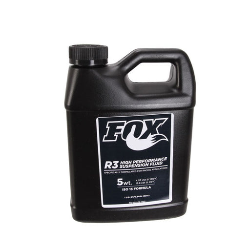 Fox Shox Suspension Bath Oil, R3 5wt, 32oz 025-06-007