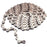 Gusset GS-8 8sp Chain, 3/32" - Silver/Brown