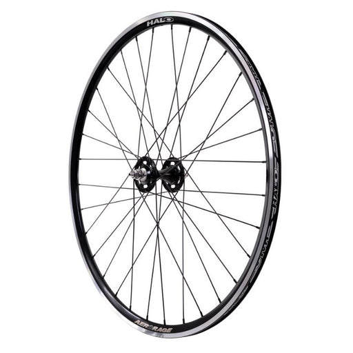 Halo Aero Rage Front Wheel, 32h - Black