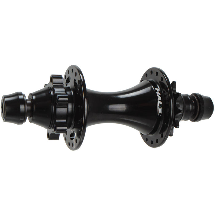 Halo DJD Bush Drive rear hub, (10/14mm) 32h black