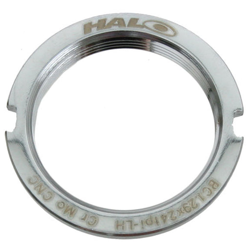 Halo Steel Track Lockring, 1.29"X24tpi - Silver