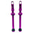 Hold Fast Cycling Tubeless Valve Stem, 65mm (Pair) - Purple