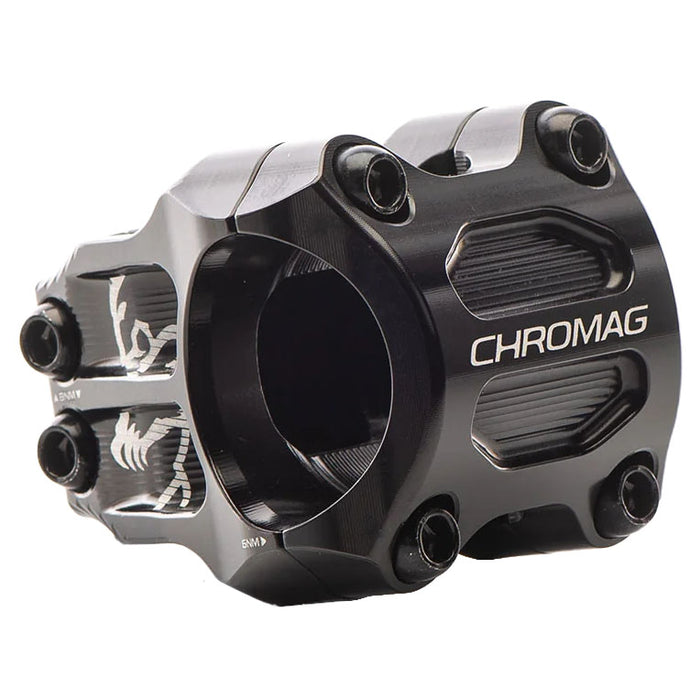 Chromag RIZA Stem, (35) 0d x 32mm - Black