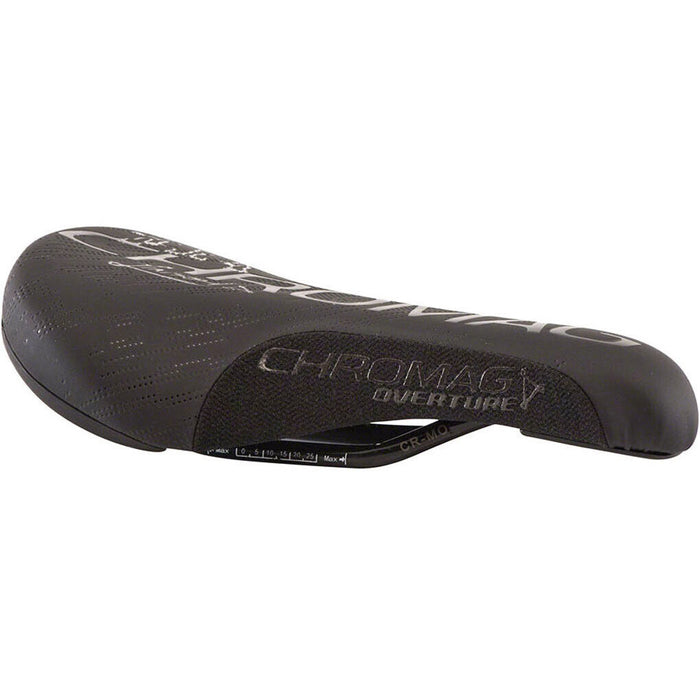 Chromag Overture Saddle - Chromoly, Black