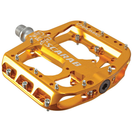 Chromag Scarab pedals, gold