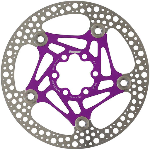 Hope Road Floating Rotor, 160mm - Purple